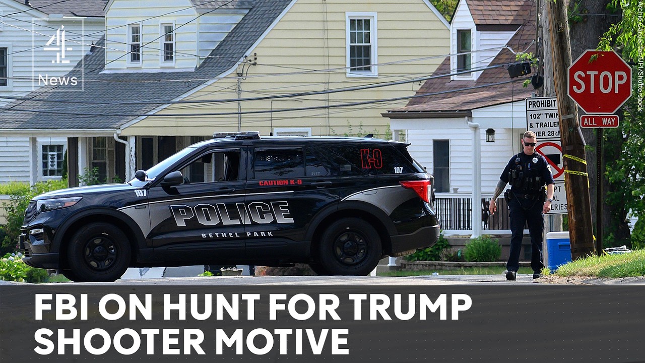Trump seeks Republican nomination as FBI hunts for shooter motive