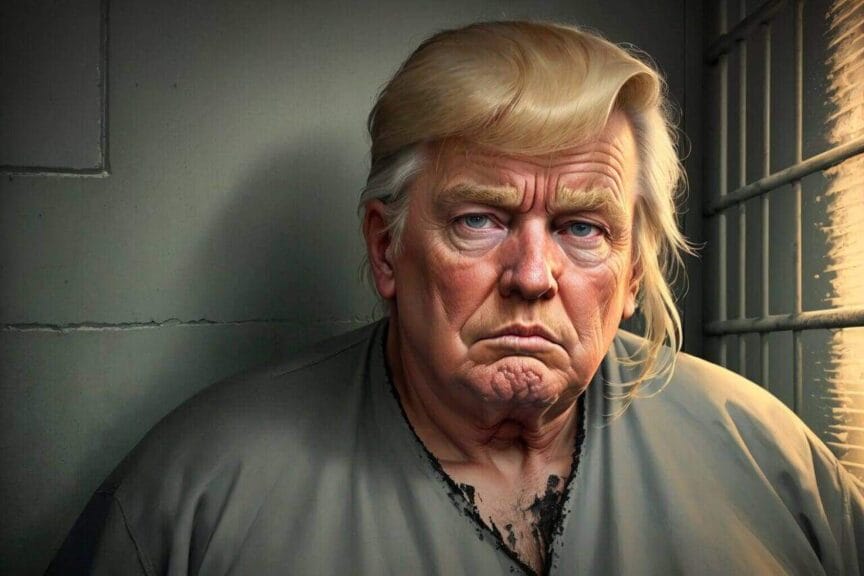 Donald trump in prison