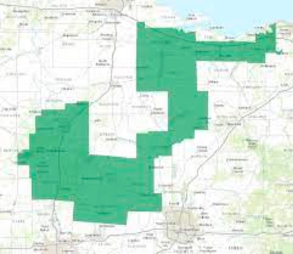Jim jordan: ohio 4th district map