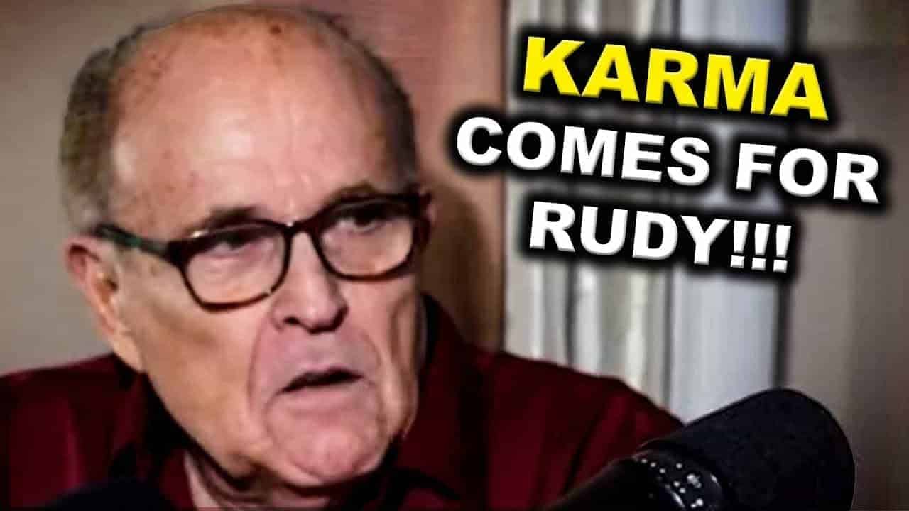 Rudy giuliani looking shocked