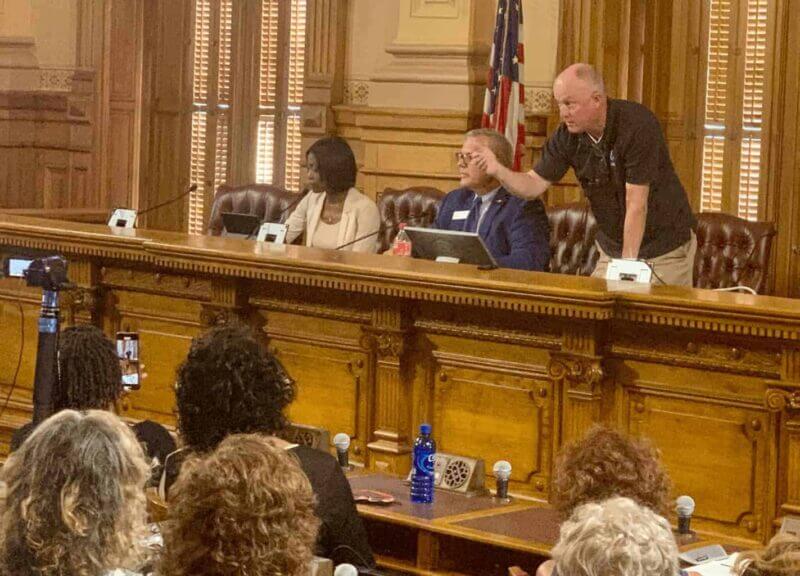 Georgia election board meeting
