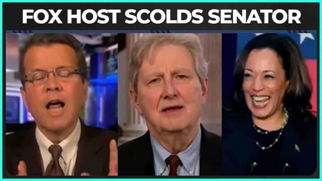 Fox news host, senator kennedy, kamala harris