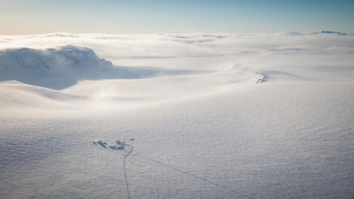 Glacial ice
