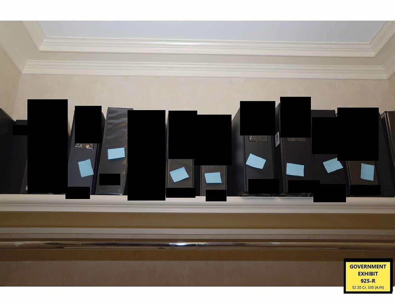 Trump was friends with epstein and flew in his jet. Black binders found in epstein’s home where some of the cds were kept.