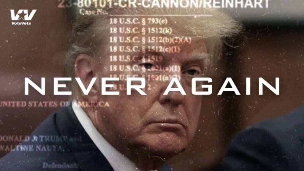 Votevets. Org new ad screenshot