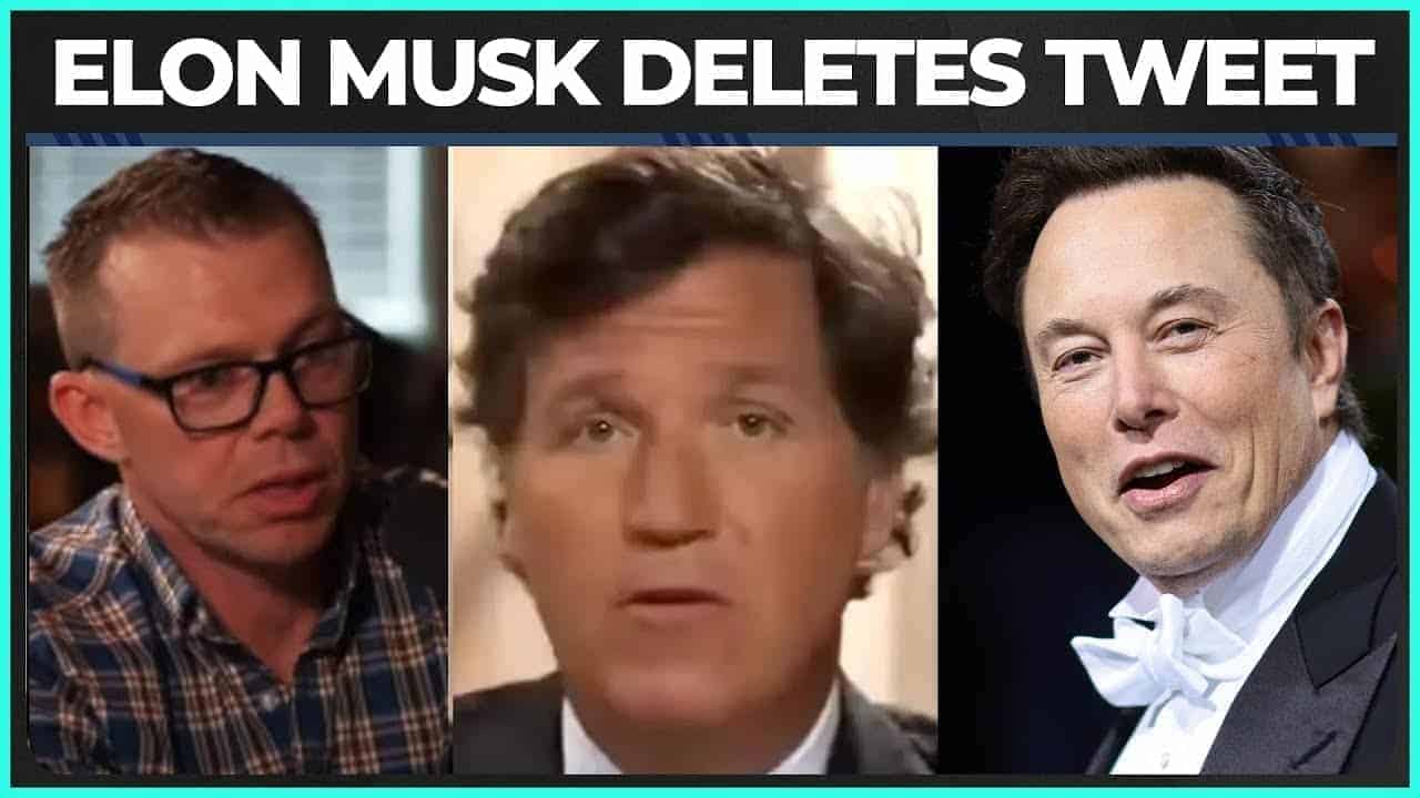 Elon musk, tucker carlson and a fake historian