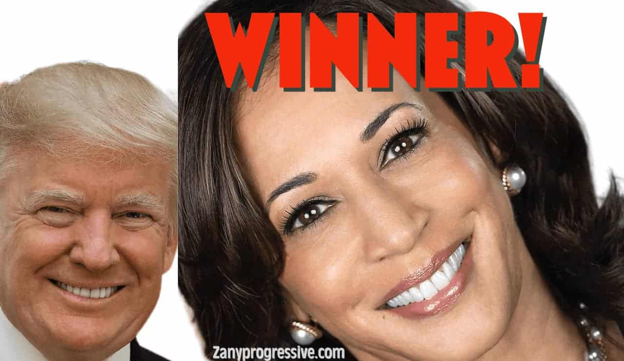Trump and harris debate with harris the clear winner
