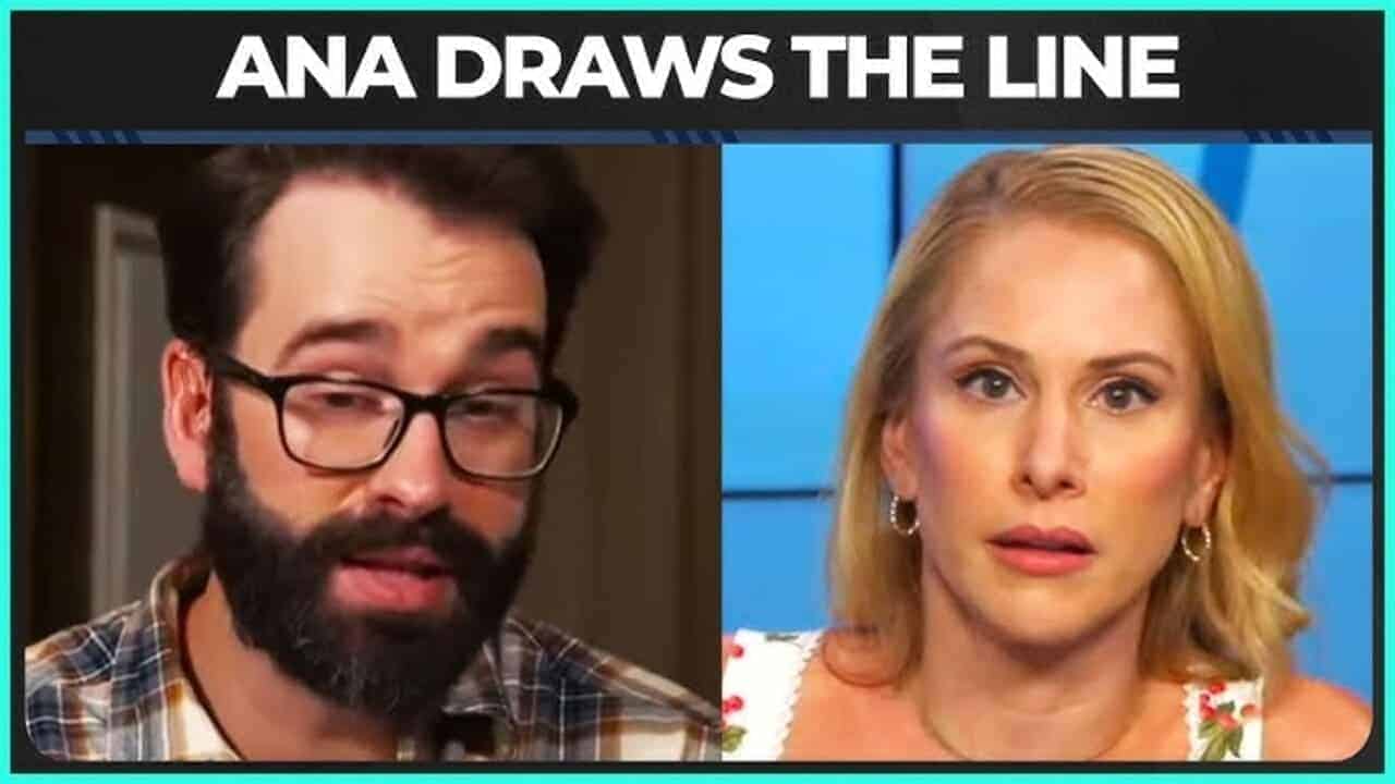 Conservative influencer matt walsh and tht host ana kasparian