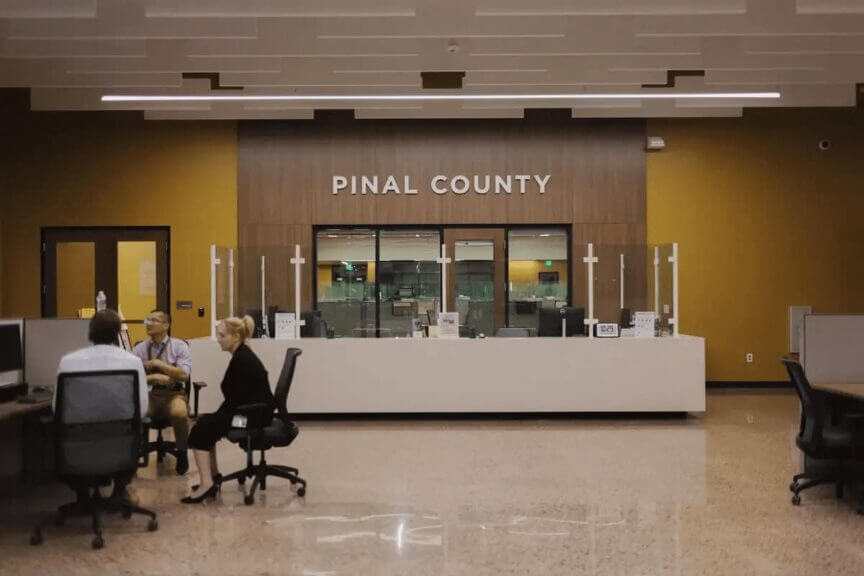 Pinal votes election center in pinal county, arizona