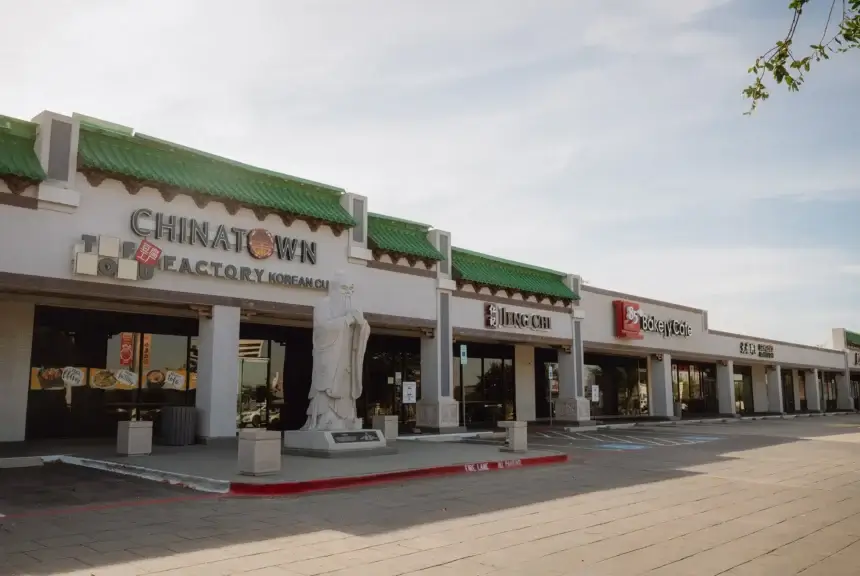 Dfw chinatown in richardson on aug. 19, 2024. The mall is in state house district 112, a largely suburban north texas district where democrat averie bishop is challenging republican incumbent angie chen button.
