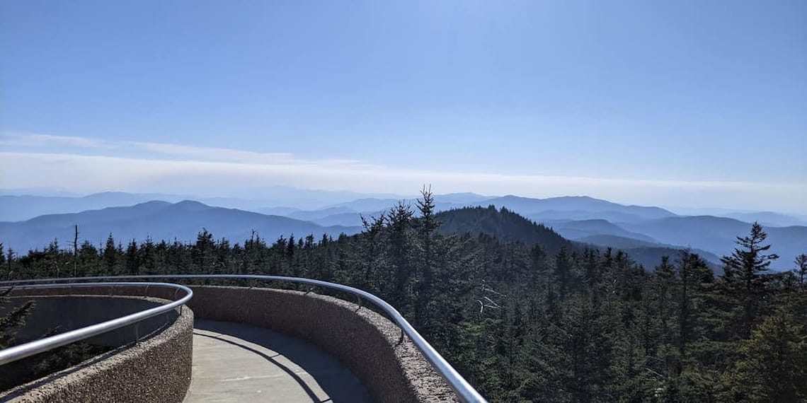 Great smoky mountains lookout tower