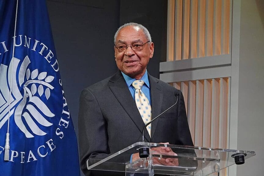 Usip president george moose