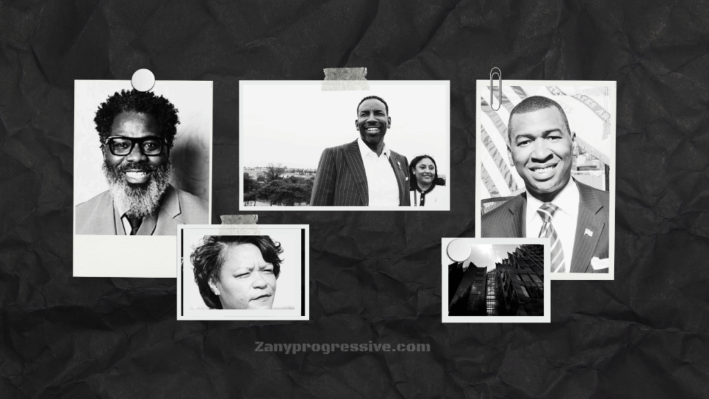 Collage of some of the black mayors in the country