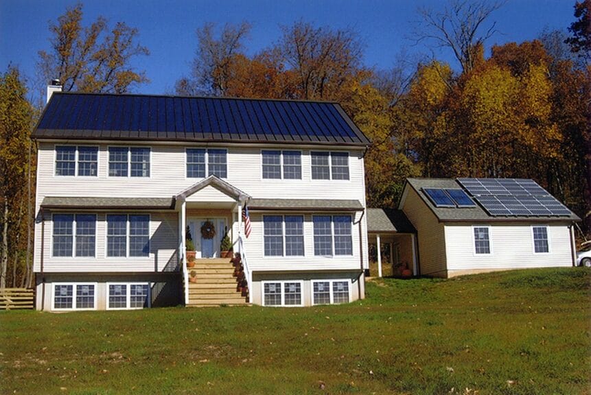 The solar patriot house in virginia
