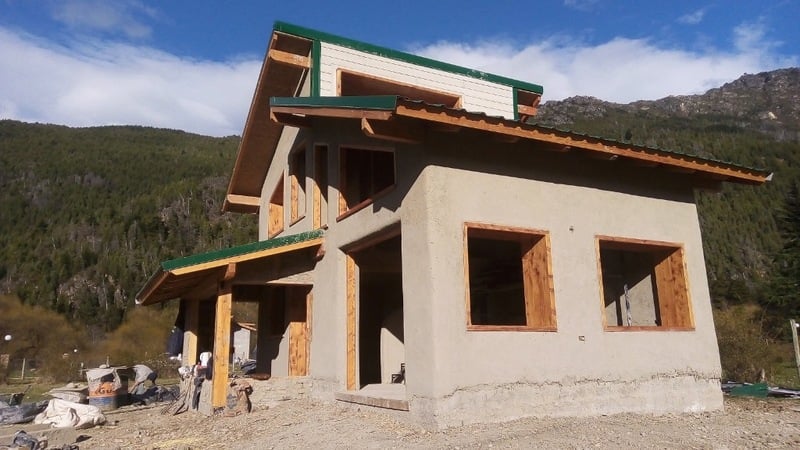 Home in argentina rural area
