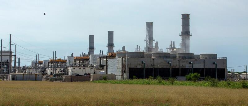 Gas-powered power plant