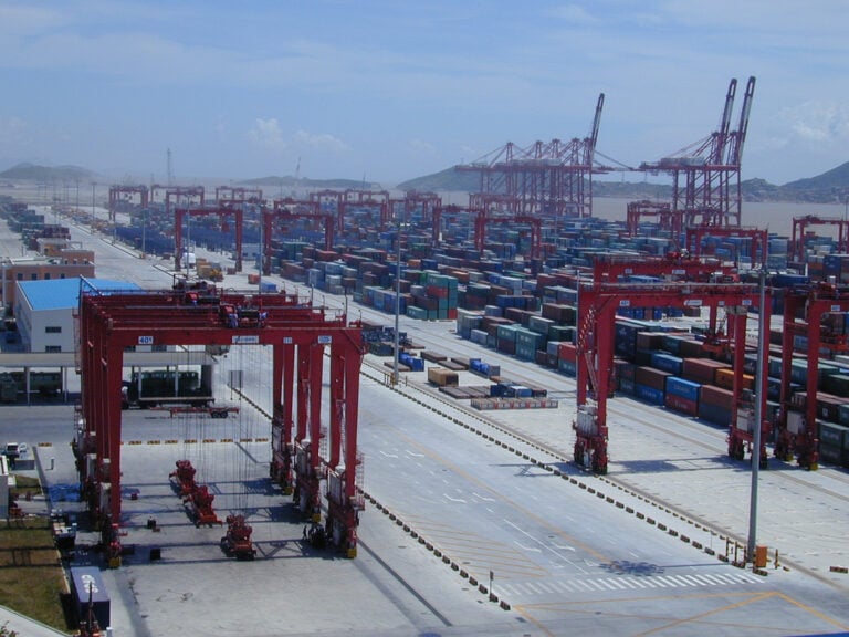 Port of shanghai affected by trump tariffs federal courts ruled on.