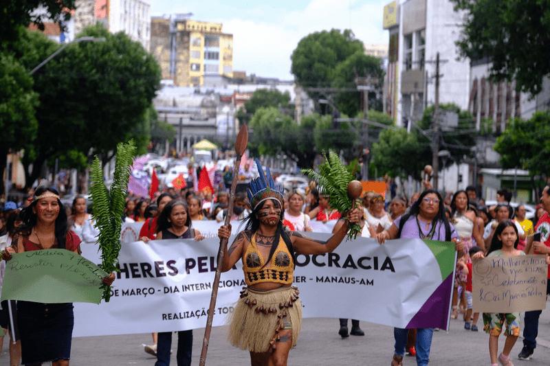 Un Special Rapporteur: ‘The Energy Transition Must Protect Nature, Water And Food’ Demonstration in downtown brazil