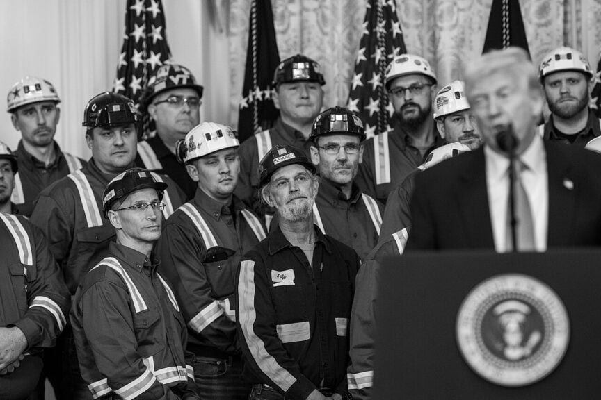 In Denial We Trust: Climate Change Ignorance The climate change is a hoax leader, president donald trump signs executive actions to support the coal industry at an unleashing american energy executive order event, tuesday, april 8, 2025, in the east room of the white house.