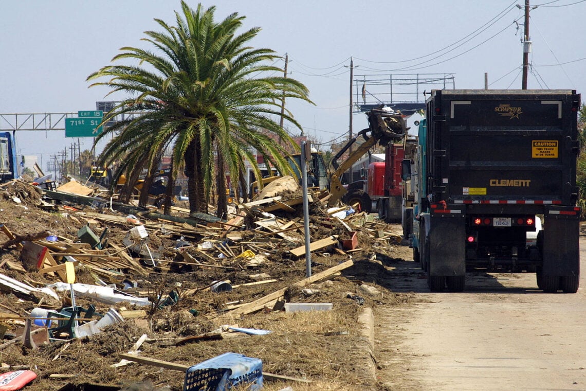 Clearing Debris After A Storm Is Big Business. For Some Communities, It’s Also A Burden. Us army corp clearing debris in texas