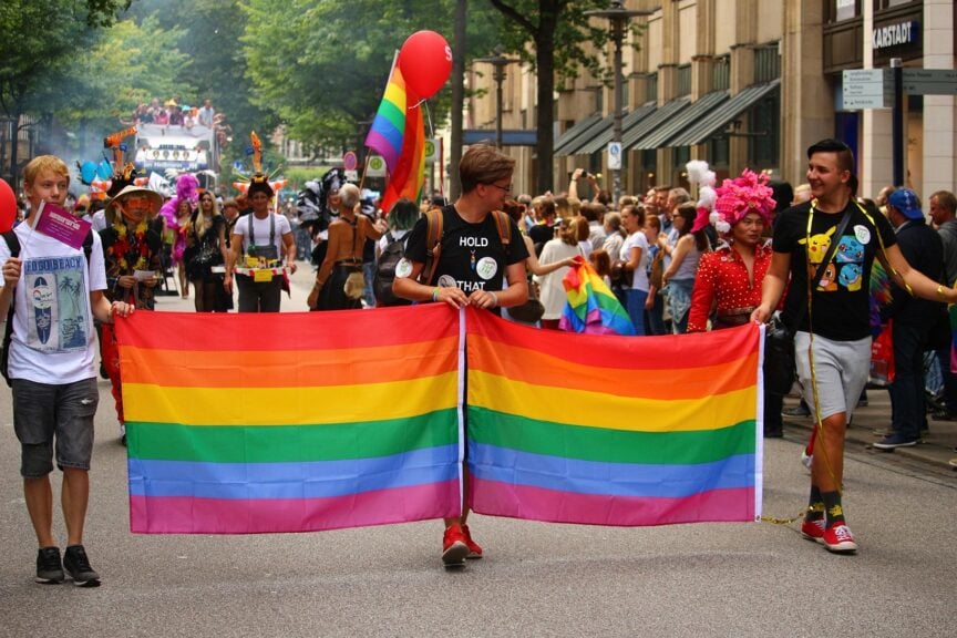 Pride parade. Misconceptions about the lgbtq+ community