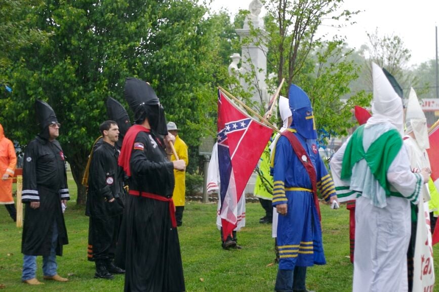 Mississippi white knights rally